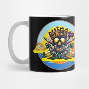 pirate skull Mug